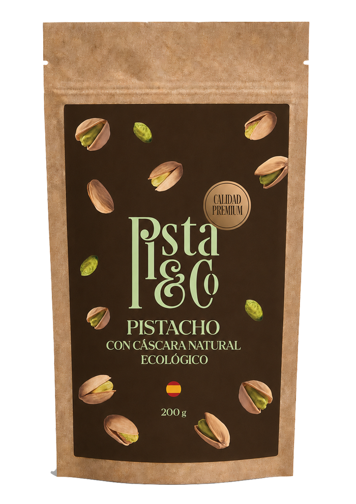 Pistacho con cáscara natural ecológico