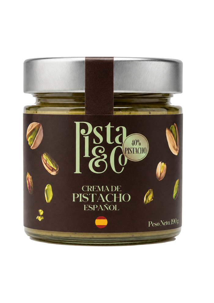 Crema de pistacho español