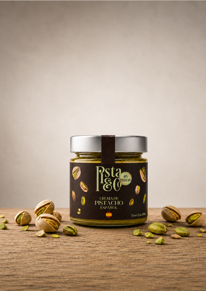 Crema de pistacho español