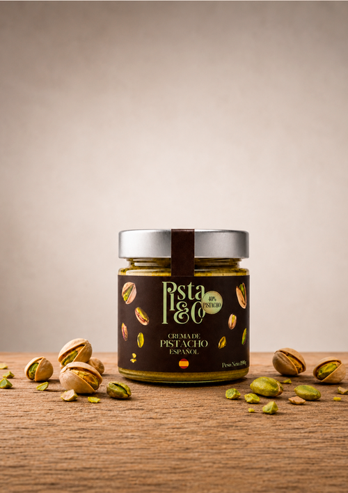 Crema de pistacho español